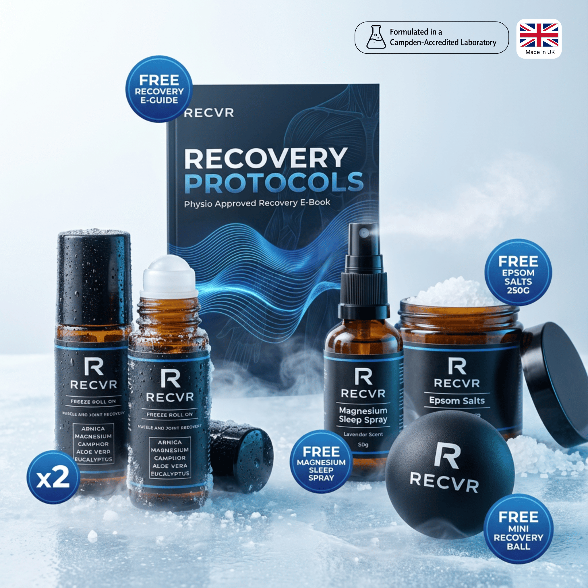 Two Muscle Freeze Roll Ons + Free Gifts